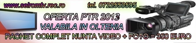 Oferta promotionala de la SELROMTV