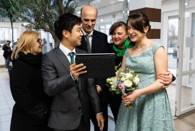 Evelyne si Masanari - Fotografii de Manu Ivanciu