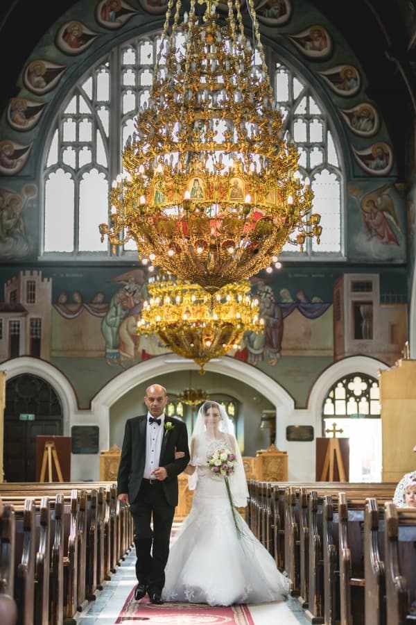 Fotografie de Florin Weddings la St John The Baptist Greek Orthodox Church