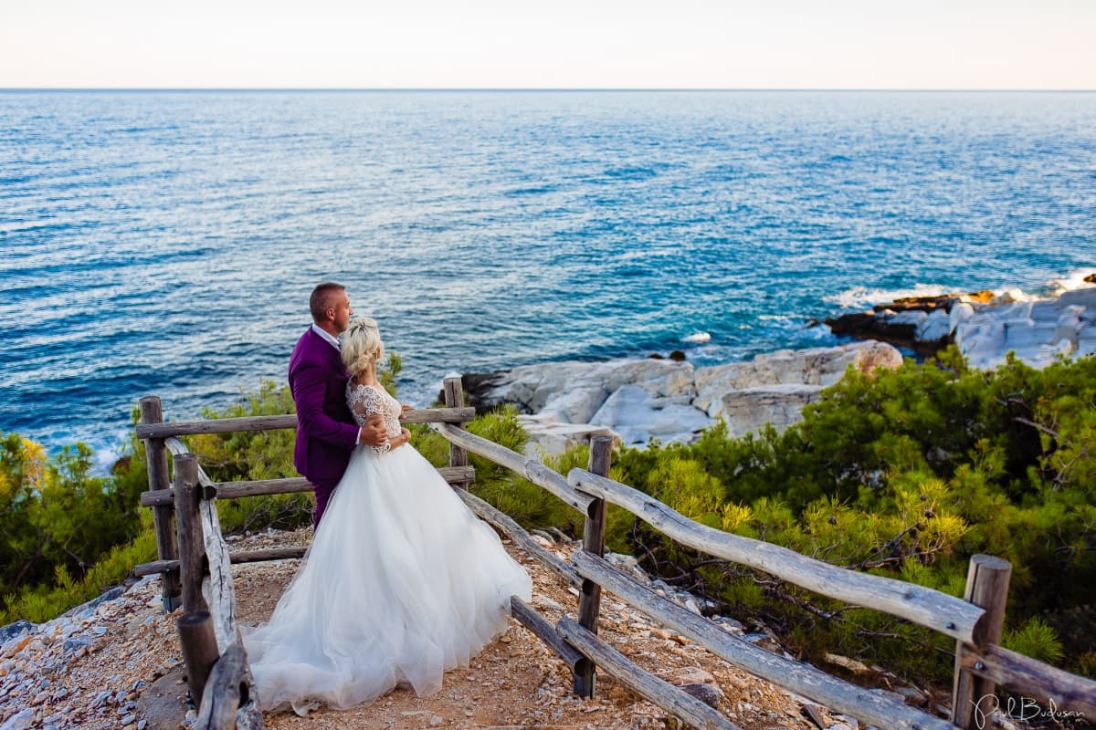 Plaja Aliki - locatie pentru nunti in Aliki