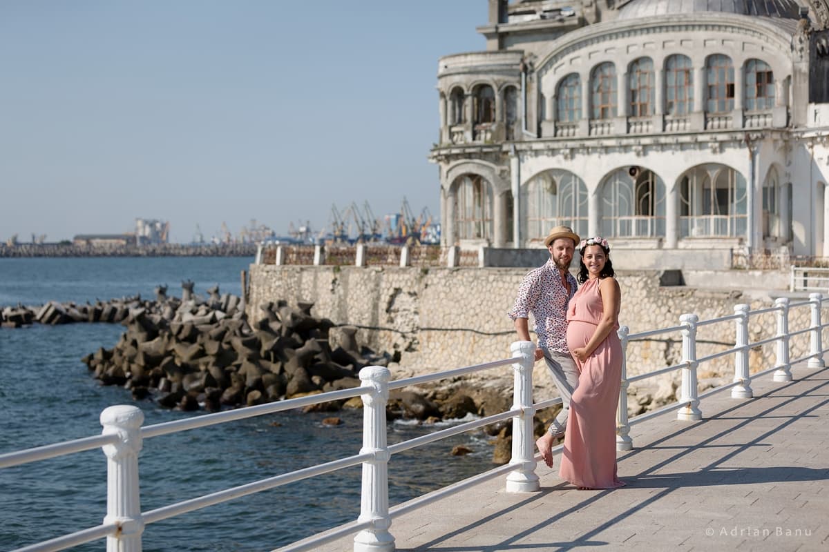 Fotografie de Adrian Banu la Faleza Cazino Constanța