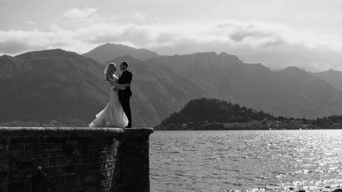 Fotografie de Stefan Buga la Lacul Como