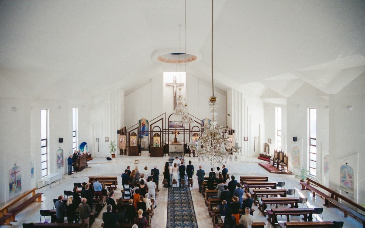 Fotografie de JIVAN Weddings la Biserica Greco Catolica Immaculata