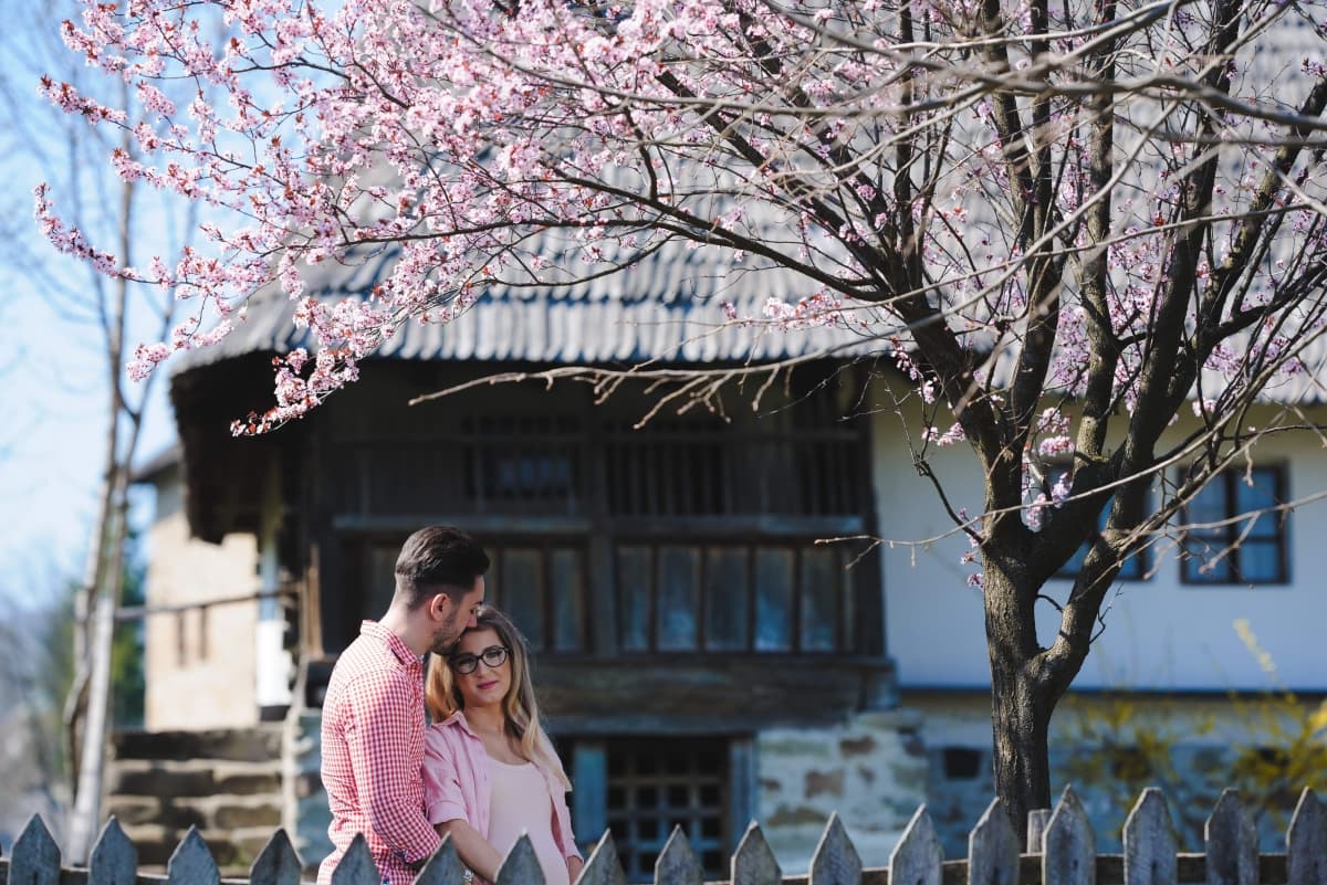 Fotografie de Constantin Alin la Muzeul Satului Valcean