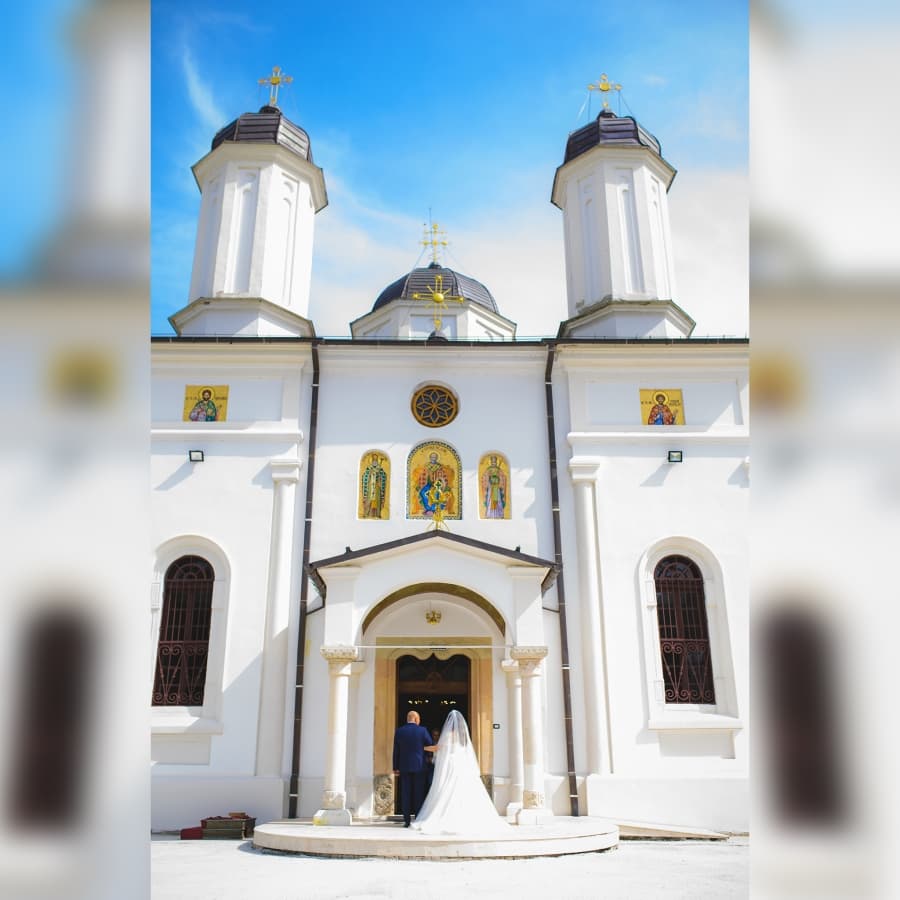 Fotografie de Constantin Alin la Catedrala Arhiepiscopala