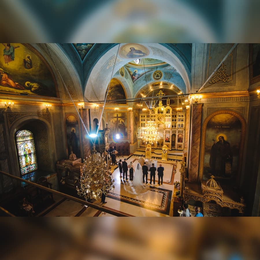 Fotografie de Constantin Alin la Catedrala Arhiepiscopala