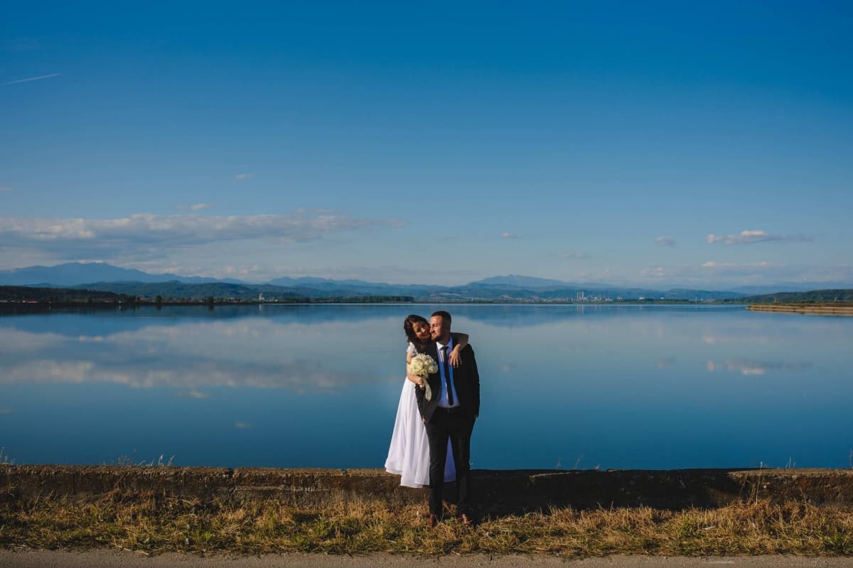 Fotografie de Constantin Alin la Hidrocentrala Babeni