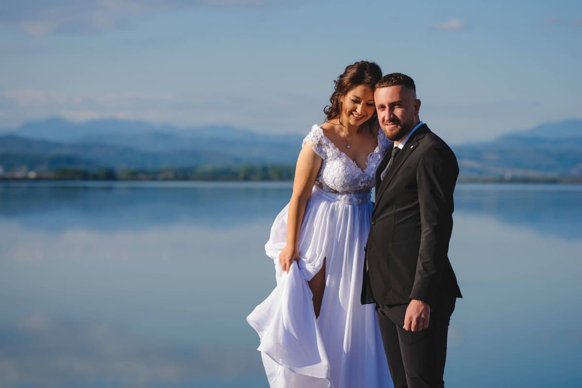 Fotografie de Constantin Alin la Hidrocentrala Babeni