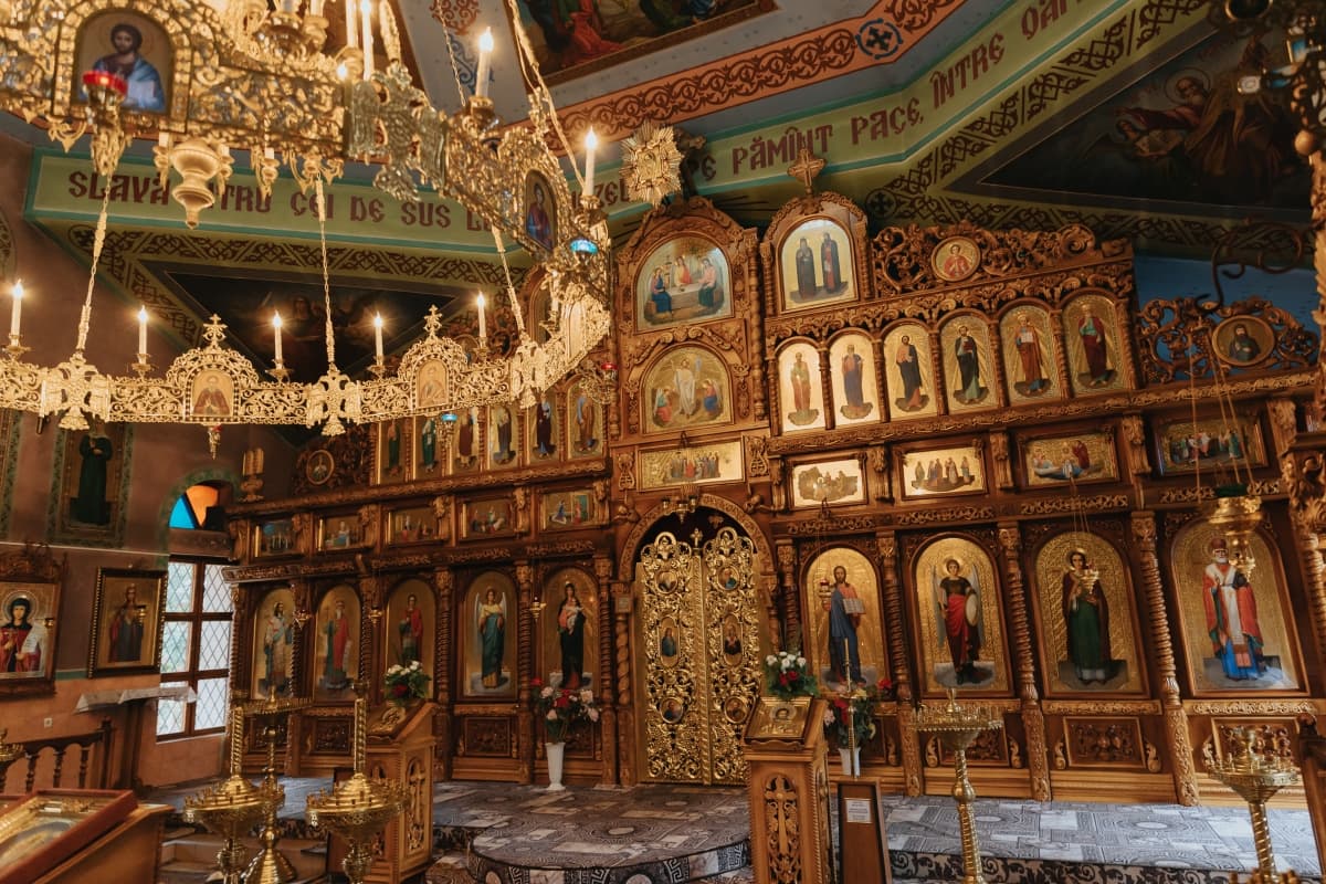 Fotografie de Sergiu Cotruta la Manastirea sf. Gheorghe Ungheni