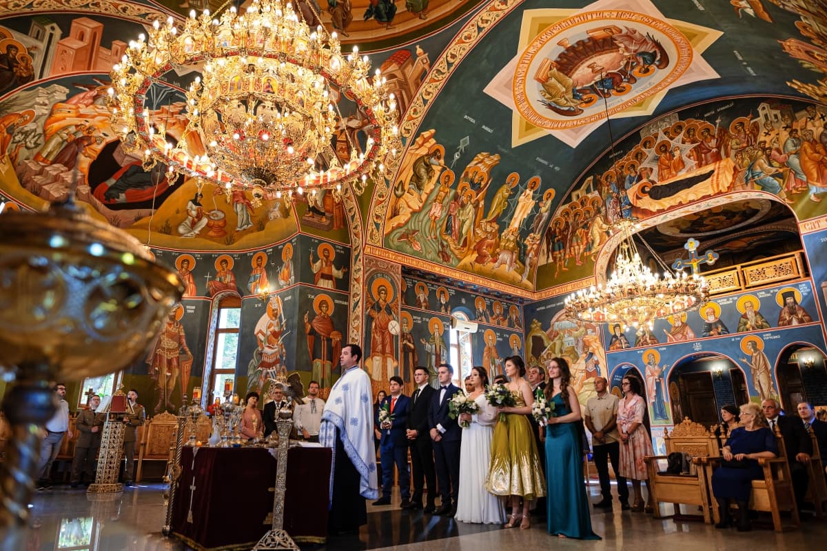 Fotografie de Marian Toma la Biserica Militara Sf. Mare Mucenic Mina 