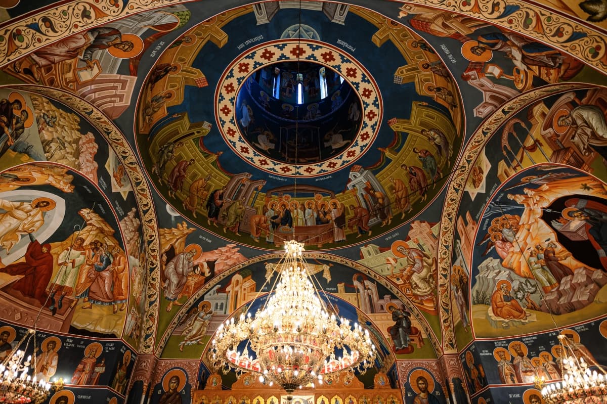 Fotografie de Marian Toma la Biserica Militara Sf. Mare Mucenic Mina 